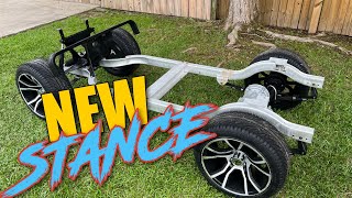 How To Install 1' Lo Pro Lift Kit | 14' Wheels Low Pros | $100 Club Car Precedent Project Golf Cart