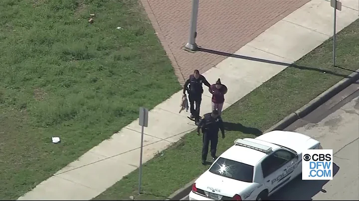 Raw Video: Person Taken Into Custody At Comstock M...