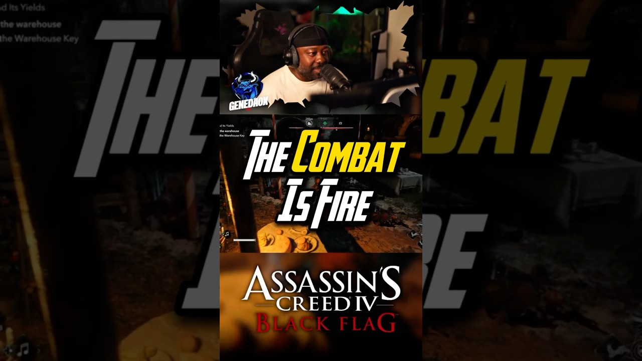 The COMBAT in Assassin’s Creed Black Flag Resynced is FIRE
