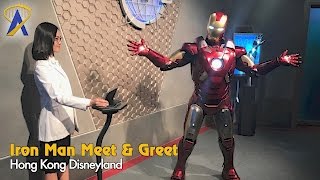 Iron Man Meet and Greet at Hong Kong Disneyland