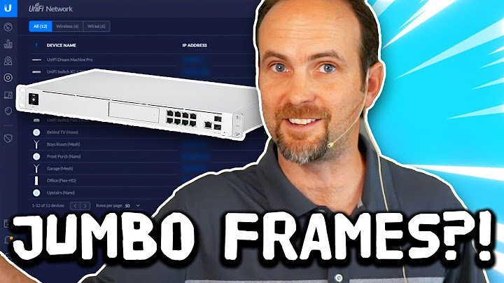 What about JUMBO FRAMES? - Ubiquiti and Synology Performance Test