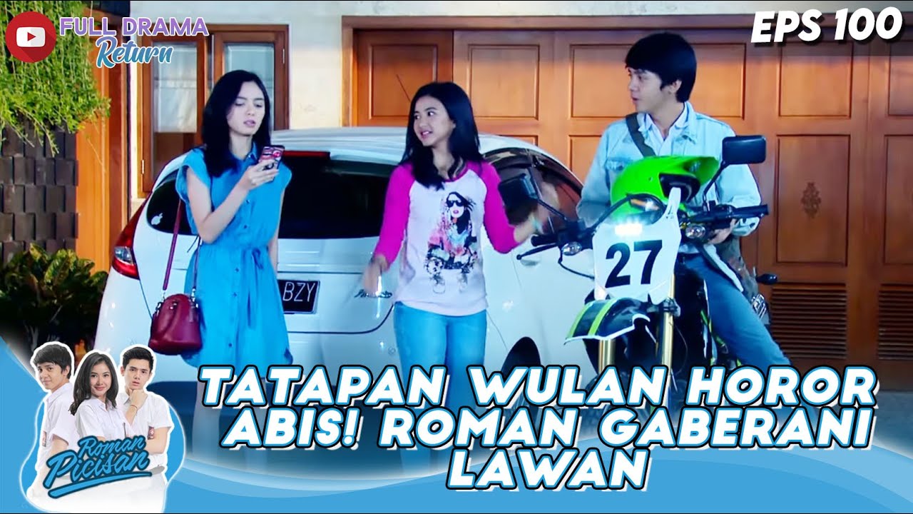 TATAPAN WULAN HOROR ABIS! ROMAN GABERANI LAWAN - ROMAN PICISAN