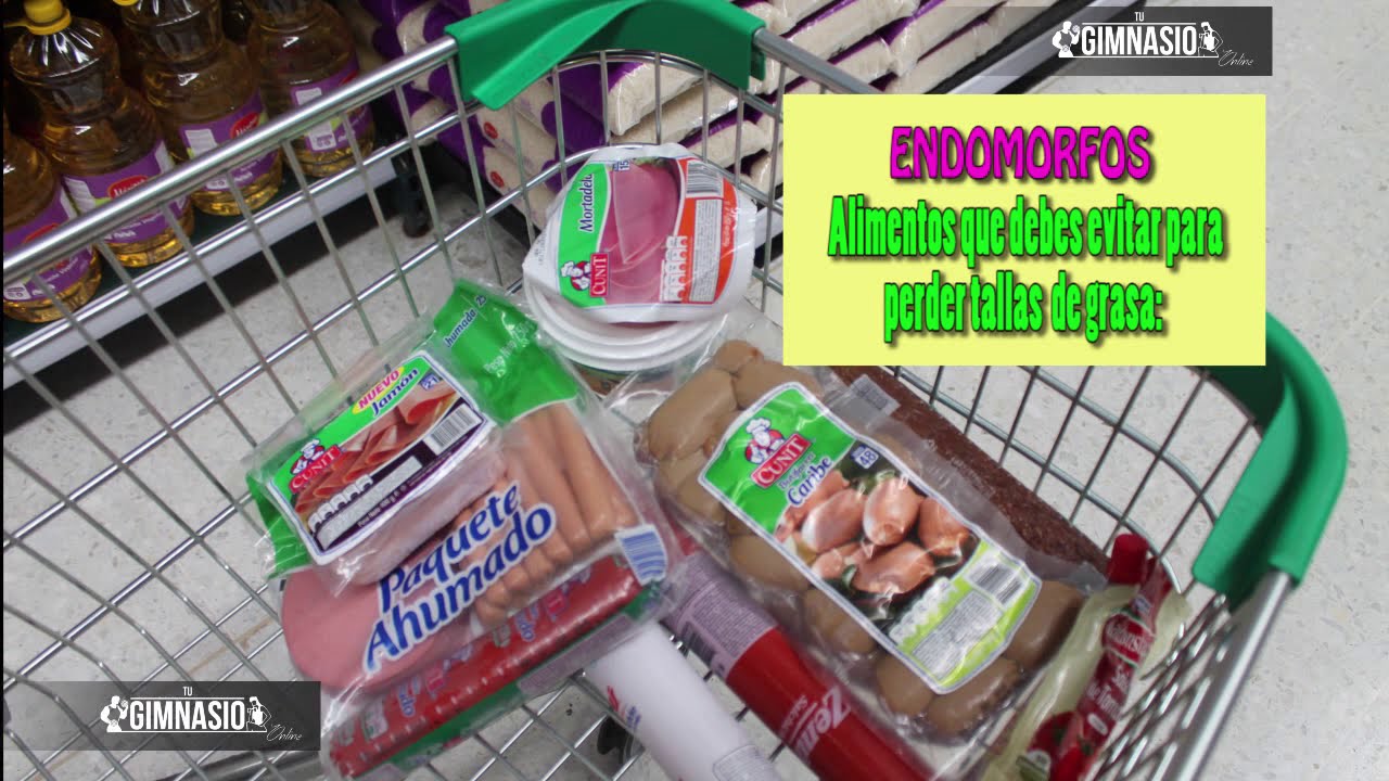 ENDOMORFOS- Alimentos que deben evitar para bajar de peso o tallas rápido tips para bajar de peso en la noche