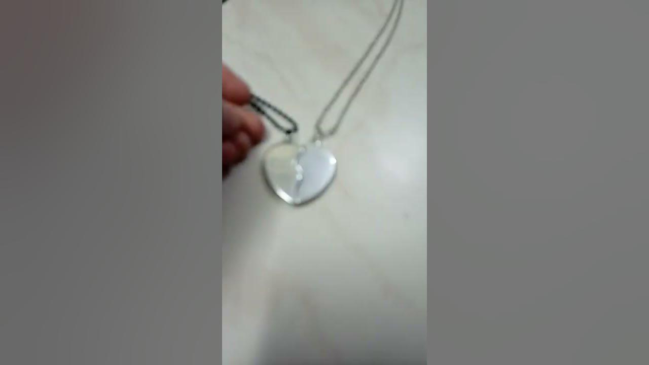 magnet 🧲 heart ❤ necklaces