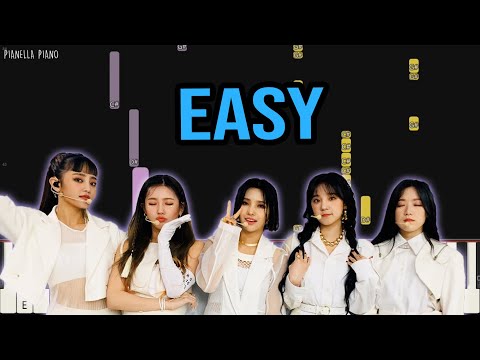 I-Dle - Tomboy | Easy Piano Tutorial By Pianella Piano