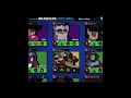 OBS: Estão todos lvl 8 pra + #supercell #brawlstars #shorts