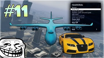 GTA 5 ONLINE - FUNNY MOD MENU TROLLING #11 - RANDOM PUBLIC LOBBY (GTA 5 MODS)