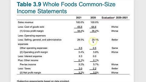 Chapter 3 Financial Statement and Ratio Analysis, Part II