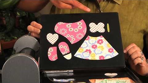 AccuQuilt Studio Sunbonnet Sue & Overall Sam Fabric Cutting Dies