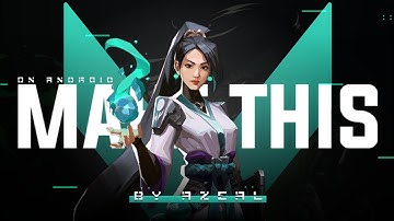 Make This Valorant Thumbnail On Android | How To Make Valorant Thumbnail Tutorial | PSCC | AZeaL FTW