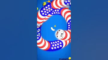 🔥🐍 Worms Zone io body giant snake game|😱 Big snake surrounding me #shorts #snake #game #wormszoneio