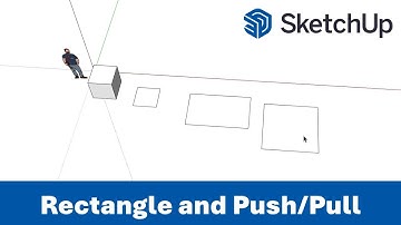 07 - Rectangle and Push/Pull // SketchUp for Web