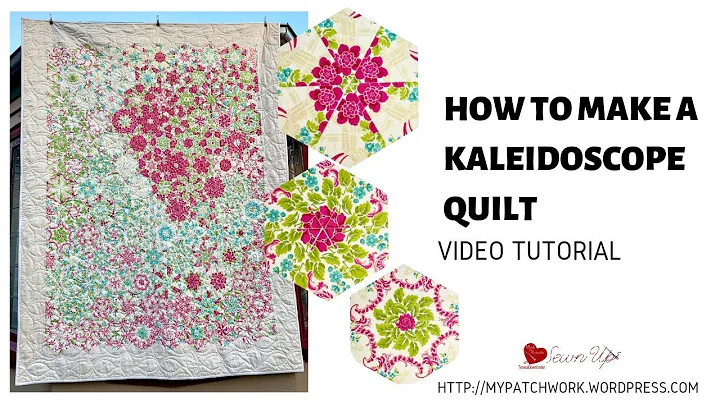 How to make a kaleidoscope quilt in 4 minutes