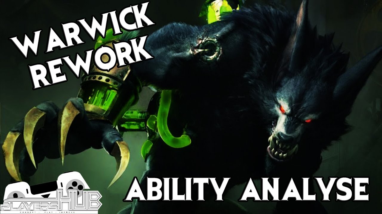 [PBE] Warwick Rework Ability Preview + Meine Meinung - YouTube