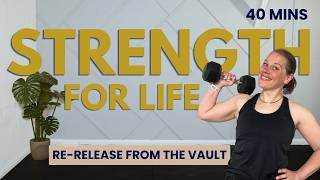 Functional Strength for Women 40+: Full Body Routine (re-release!)