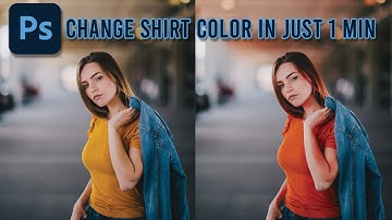 How To Change T-Shirt Color In Just 1 Min in Photoshop