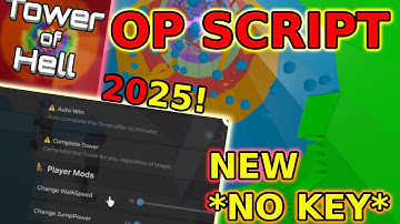 *NEW* Roblox Tower of Hell OP Script (2025) PASTEBIN