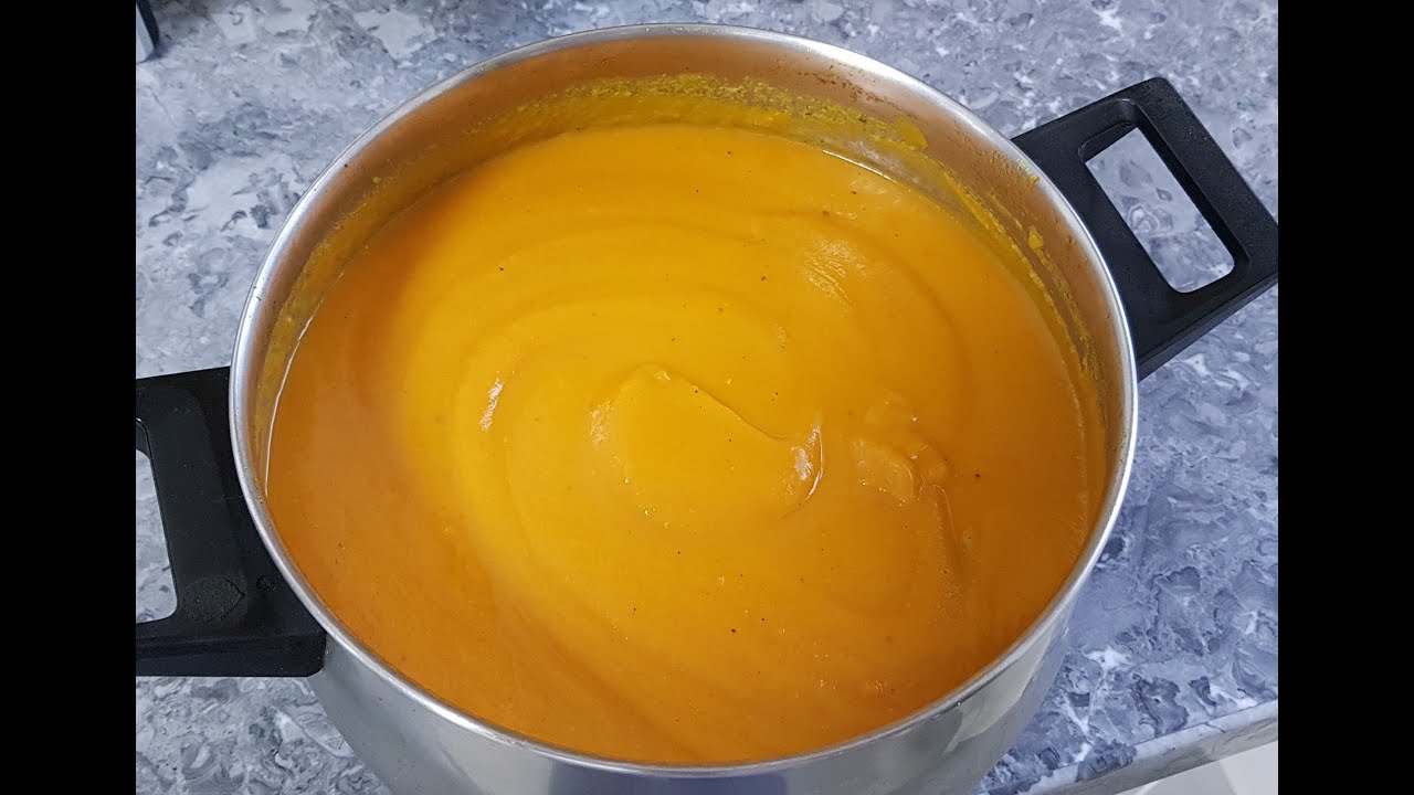 מרק דלעת כתום