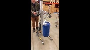 One Stop Handling - Work Positioner with Drum Clamp