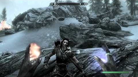 The Greatest Timing In Skyrim History! (Now Just Touch It)
