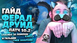 ГАЙД ФЕРАЛ ДРУИД ДРАГОНФЛАЙ ПАТЧ 10.2 ТОП ТАЛАНТЫ РОТАЦИЯ ХИМИЯ WOW PVE DRAGONFLIGHT WOW IVELKNOW