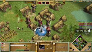 age of mythology the titans fantastic 4vs4 on marsh