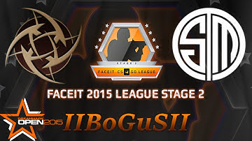 NiP vs TSM [Mirage] - FACEIT League 2015 Stage 2 Finals at DreamHack - CSGO