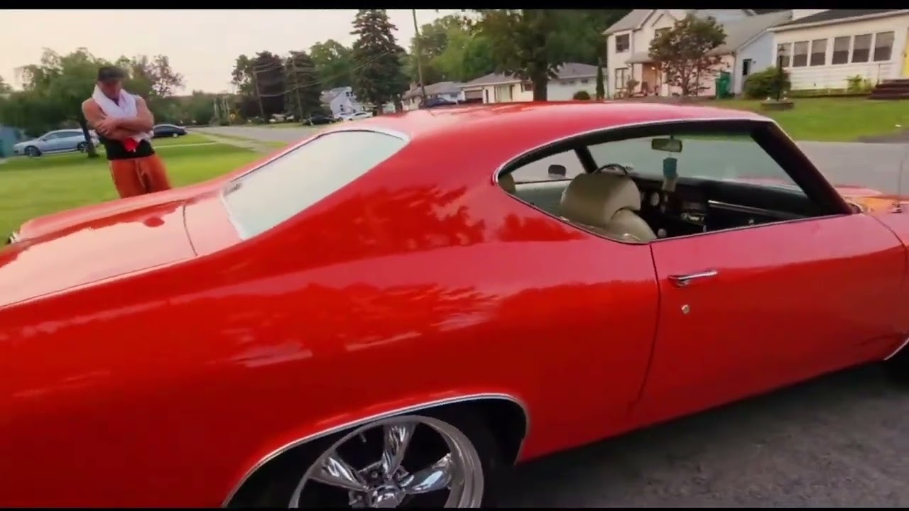 My buddy's 1969 Chevelle SS 396 4 speed