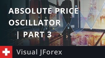 Visual JForex: Absolute Price Oscillator | Part 3