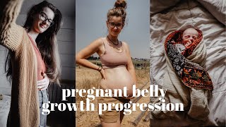 Pregnant Belly Growth Progression With Baby #3!