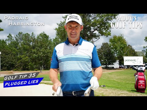 PLAYING FROM PLUGGED LIES IN BUNKERS | Paddy's Golf Tip #35 | Padraig Harrington