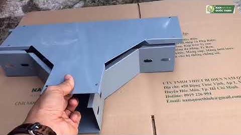 CO T NGÃ BA MÁNG CÁP TRUNKING 100x75x1 MM SƠN TĨNH ĐIỆN MÀU XÁM ✅ Mechanical Support