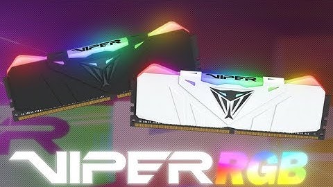 ✅Patriot Viper RGB Tool - Light Effects and Colors configuration