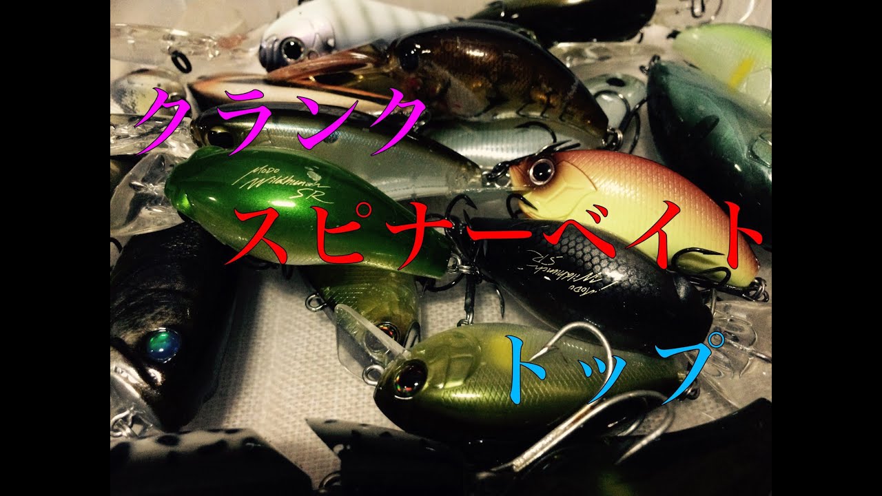 Bass fishing! Tackle introduction: Introducing a lure box