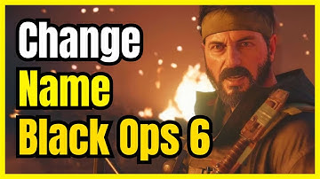 How to Change Your Name in COD Black Ops 6 PS5/Xbox/PC (Quick Tutorial)