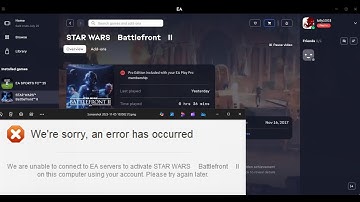 Fix STAR WARS Battlefront II Error Unable To Connect To EA Servers/Can
