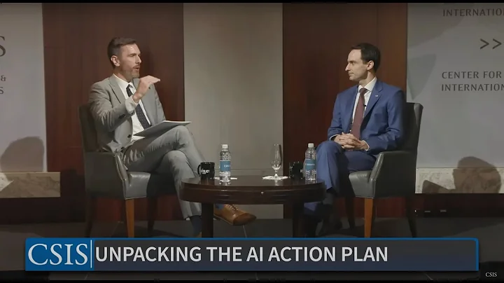 Unpacking the White House AI Action Plan with OSTP Director Michael Kratsios