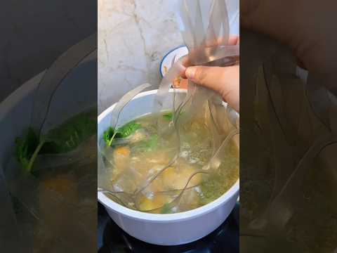 Hướng dẫn nấu món dong sợi to nấu với gà siêu ngon #shorts