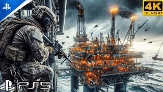 DESTROYING MEXICAN OIL RIG (PS5) Realistic ULTRA Graphics Gameplay [4K 60 FPS] Call of Duty