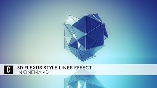 Creators Cast™ - Editor School | Cinema 4D Plexus Effect (Tutorial)