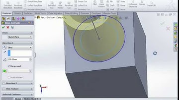 SolidWorks tutorial beginner - Absolute beginner 1 Step-by-step