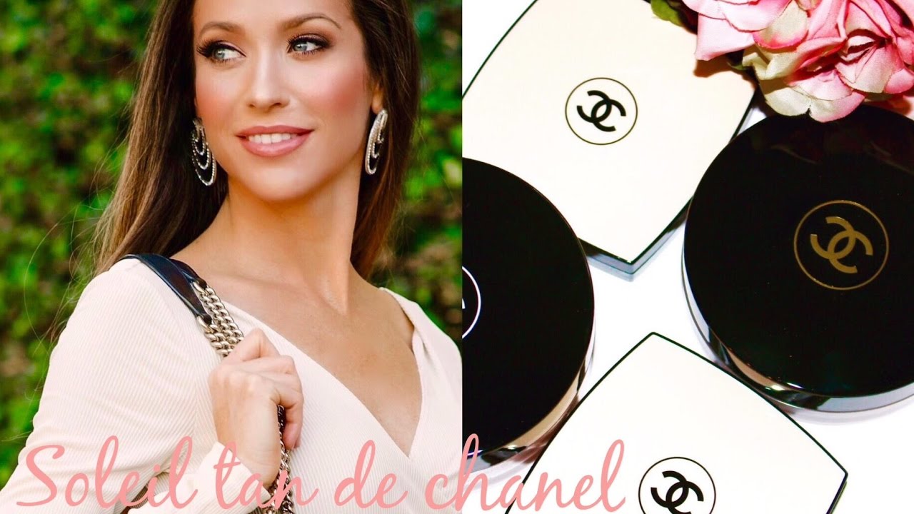 How to use CHANEL 'Soleil Tan De Chanel' Cream Bronzer & Sheer Illuminating  Fluid for Glowing Skin 