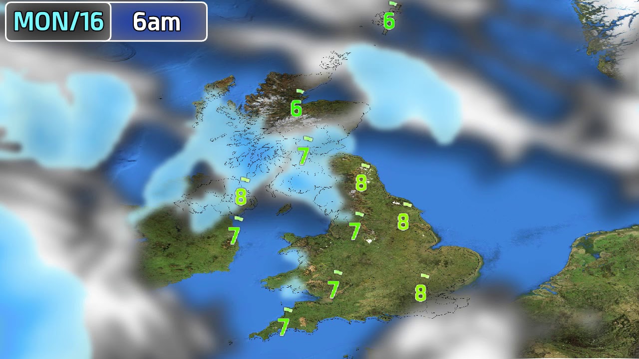 UK & Ireland Weather Forecast - Apr 14-19, 2018 - YouTube