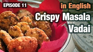 Tea Time! Crispy Masala Vadai: Easy South Indian Snack