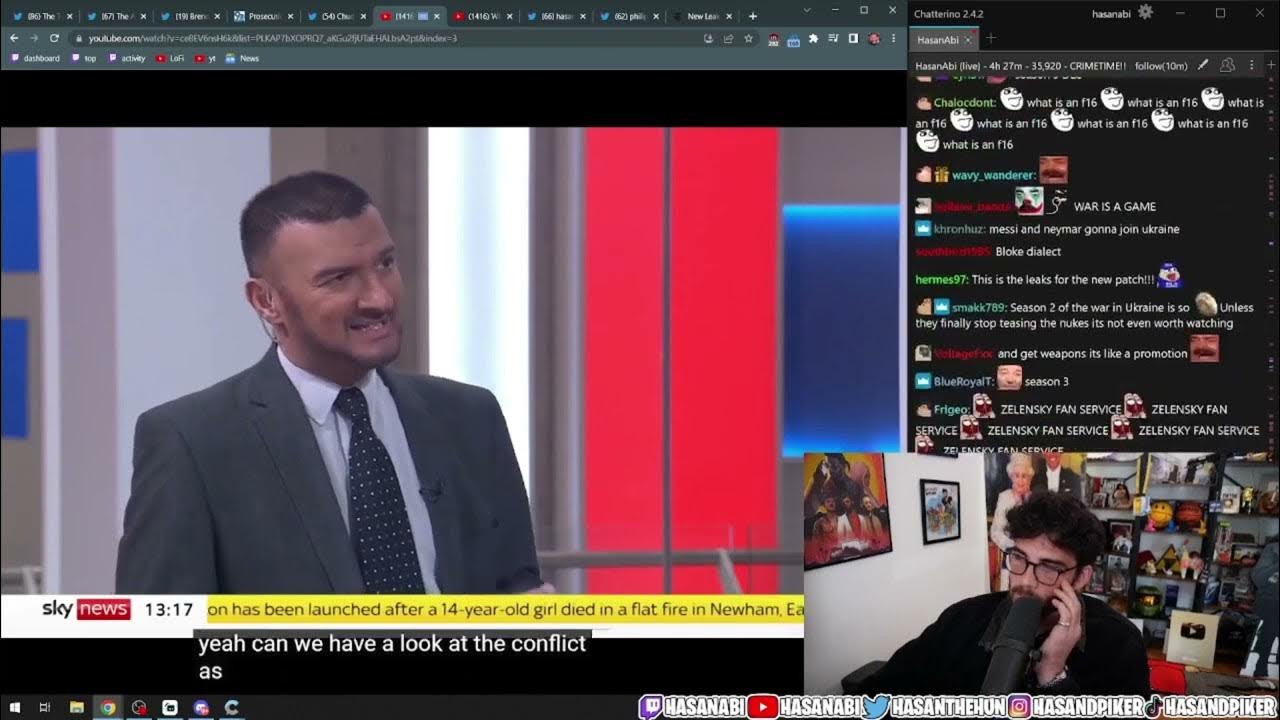 Hasanabi's Chair Reacts Russia vs Ukraine Leaks YouTube