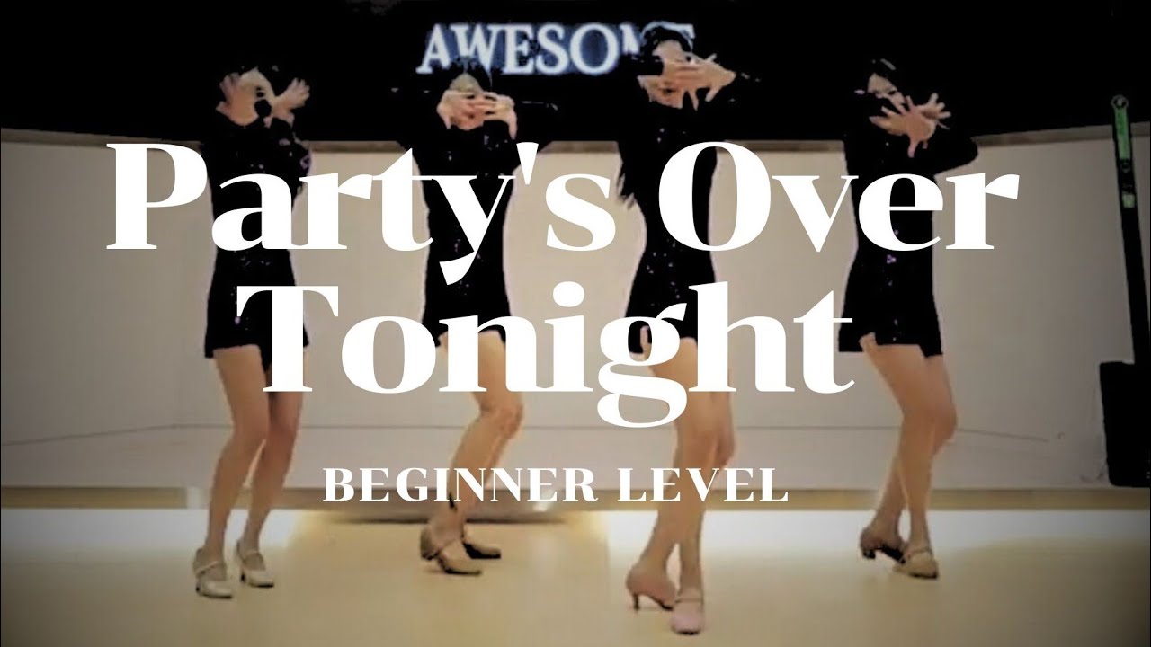 Party's Over Tonight Linedance Demo | Начинающий | Донксук Ким