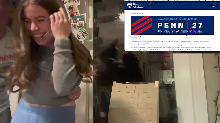 COLLEGE DECISION REACTION (UPenn)