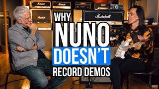 Nuno Bettencourt “Secret” To Recording Guitars