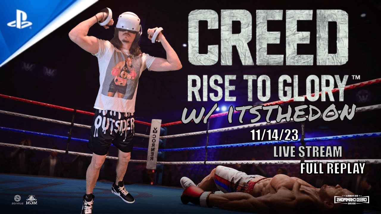 Rise to glory vr. Creed Rise to Glory VR трейлер. Creed Rise to Glory VR. Creed Rise to Glory VR коллаж. Creed Rise to Glory VR logo.