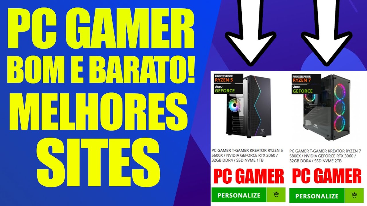 Conheça os 10 melhores sites para comprar PC gamer no Brasil